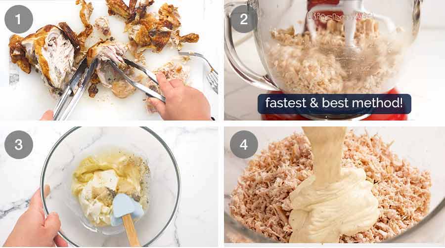 Cómo hacer sándwiches de pollo