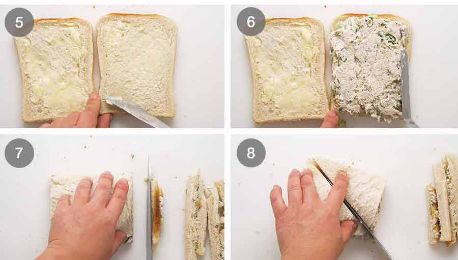 Cómo hacer sándwiches de pollo