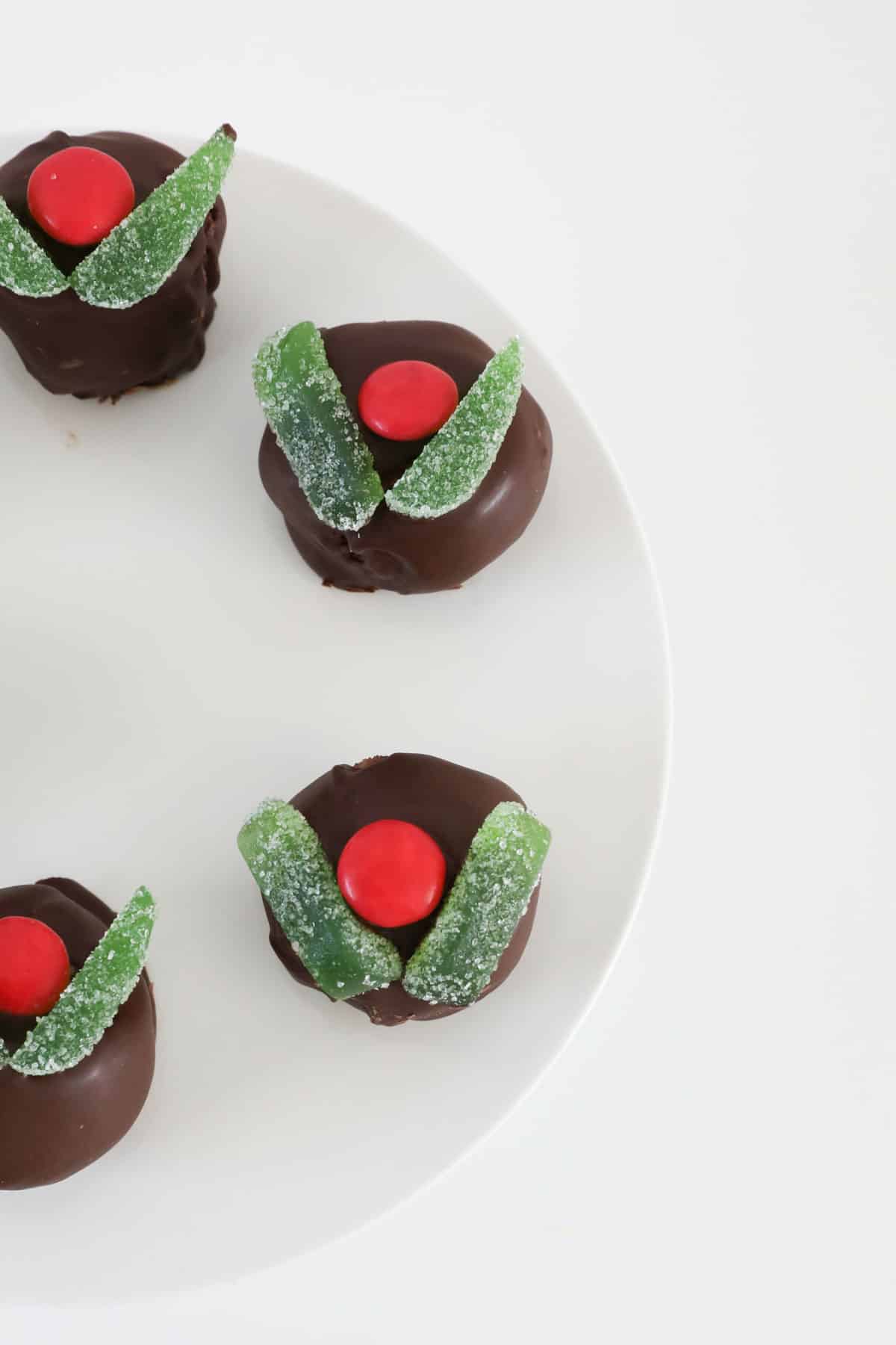 Espectáculo cenital de trufas navideñas.