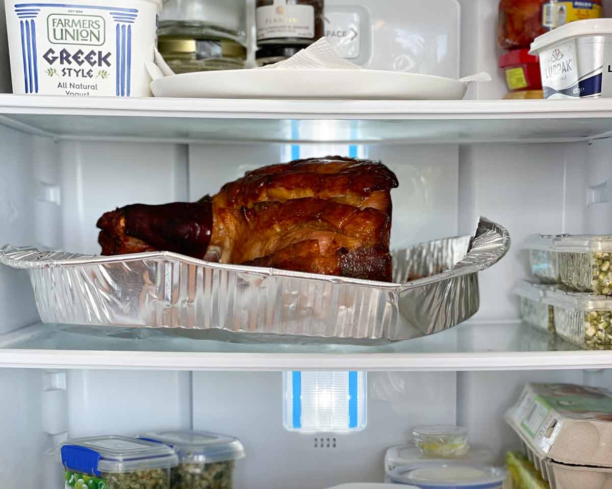 Cómo hacer jamón glaseado el día anterior