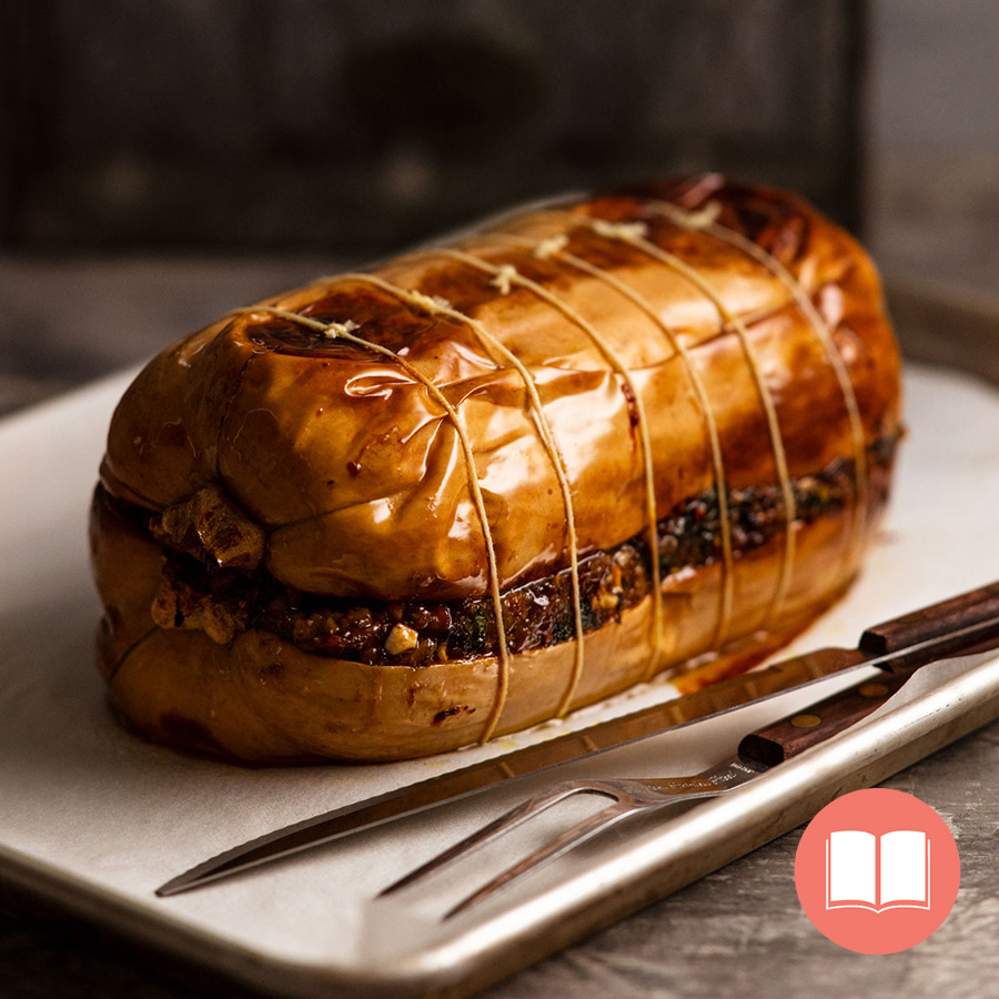 Calabaza rellena de RecipeTin Eats