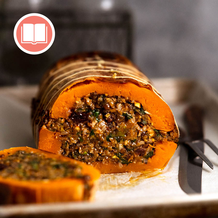Calabaza rellena de RecipeTin Eats