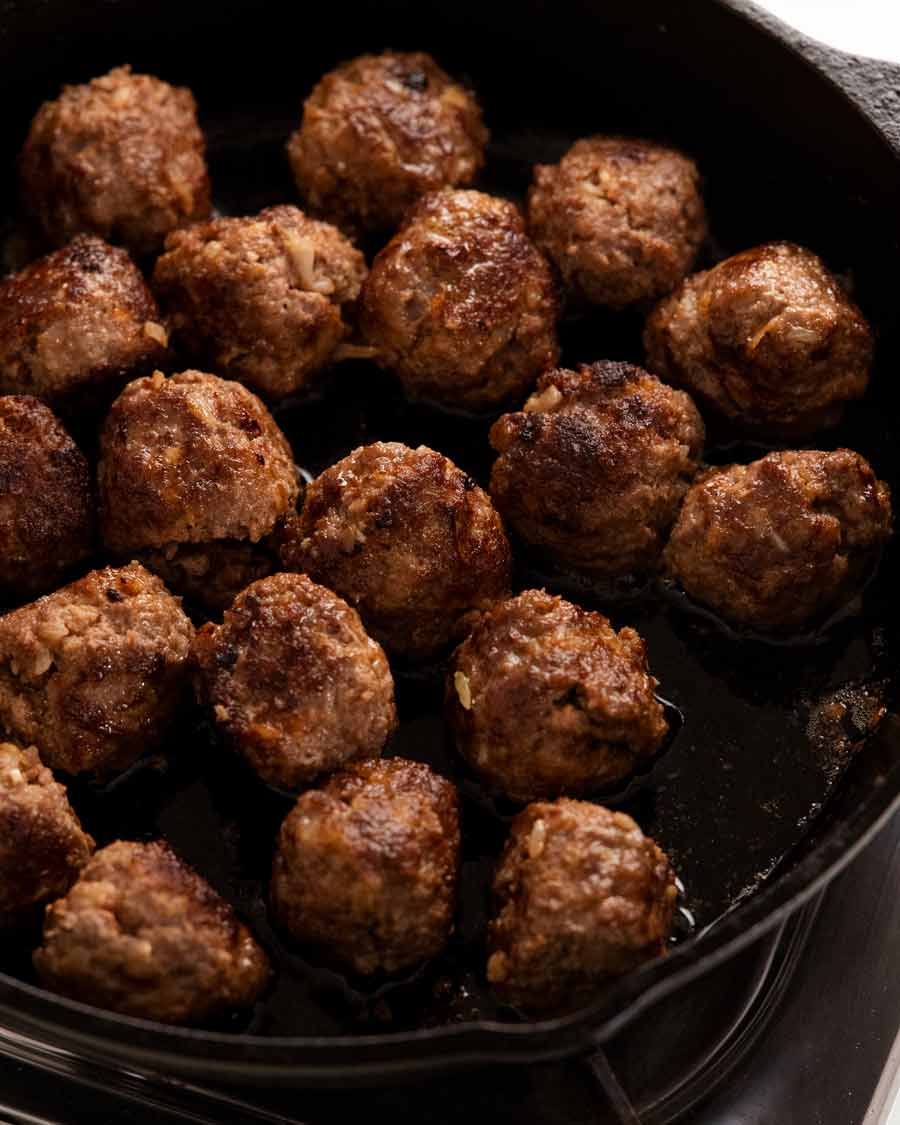 Albóndigas de bistec Salisbury a la plancha