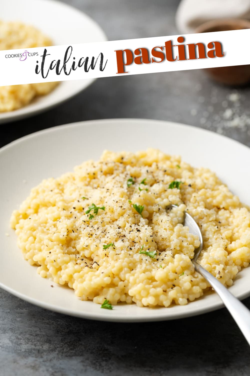 Pastina italiana cremosa Imagen de Pinterest
