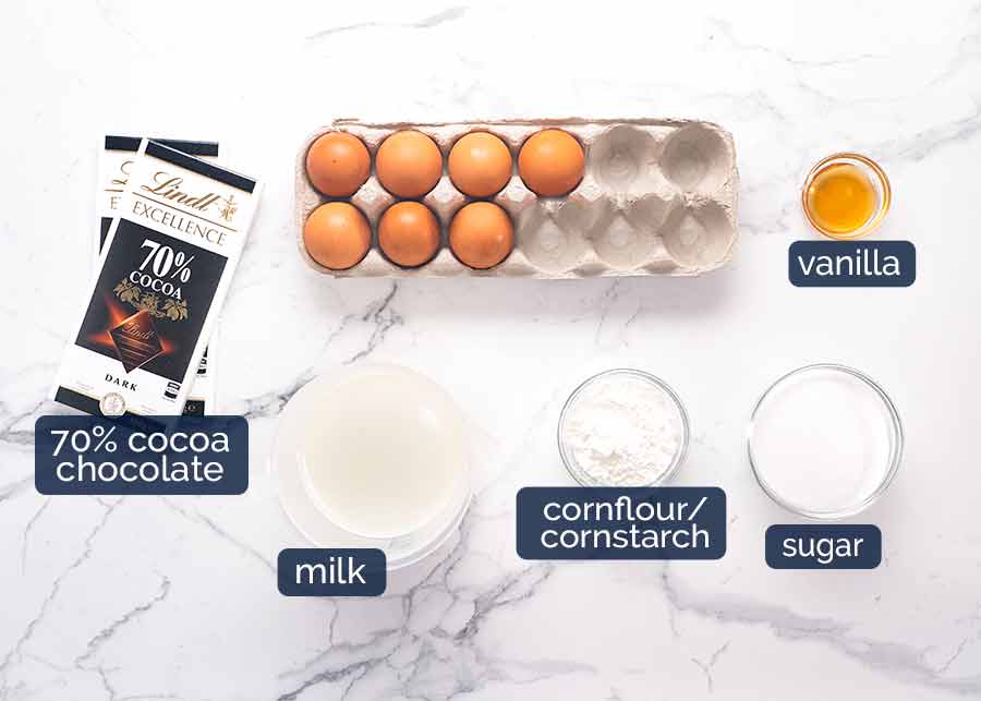Cómo hacer pastel de crema pastelera de chocolate