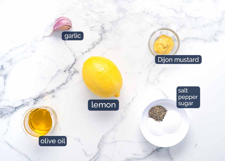 Ingredientes en Ensalada de cuscús de perla