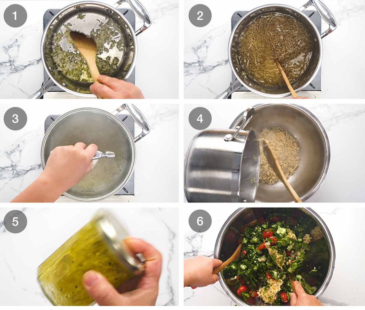 Cómo hacer Ensalada de cuscús de perlas