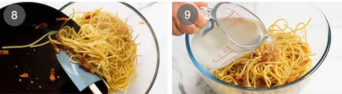 como hacer carbonara