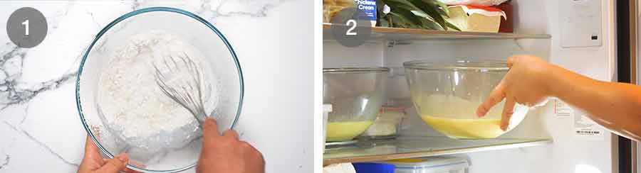 Cómo hacer tortitas de mango