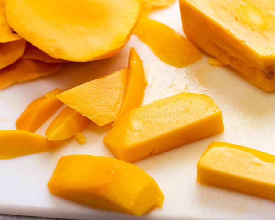 cortar mangos