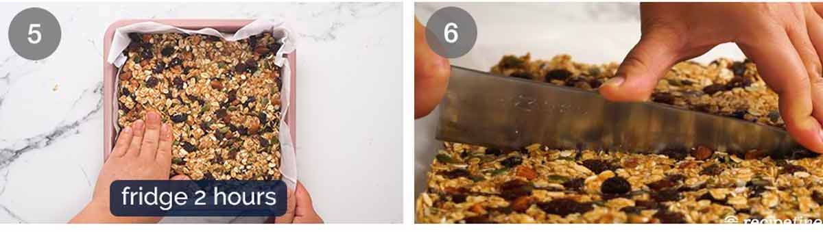 Cómo hacer barras de muesli (barras de granola)
