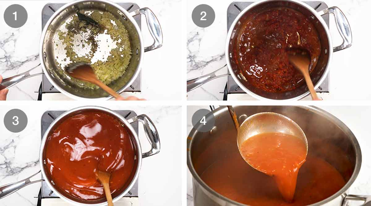 Cómo hacer conchas rellenas de ricotta y espinacas