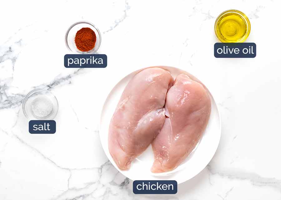 Ingredientes en pollo relleno de jalapeño popper