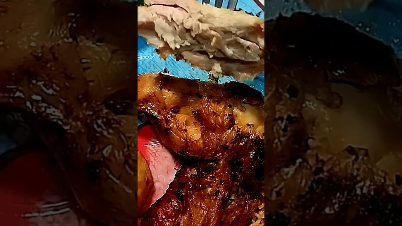 pollo asado en freidora de aire facil y rapido recetástico