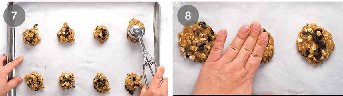 Cómo hacer galletas de chispas de chocolate con avena y mantequilla marrón