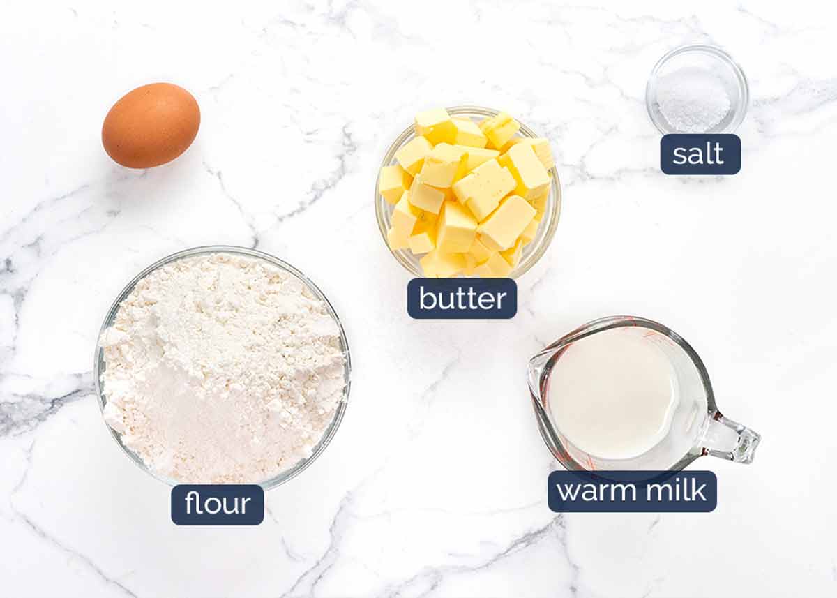 Ingredientes en empanadas de carne