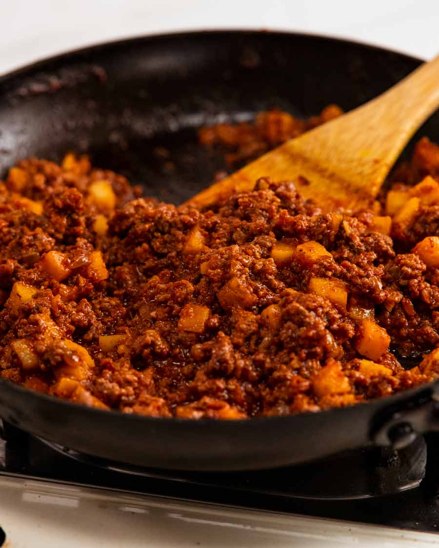 Relleno de empanadas de carne