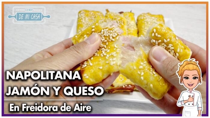 Napolitanas Crujientes Y Deliciosas En FREIDORA DE AIRE La Receta