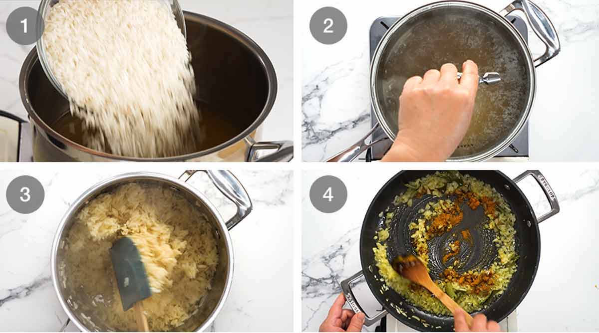 Cómo hacer Kedgeree - Arroz y pescado inglés