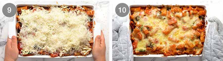 Cómo hacer pasta de pollo al horno