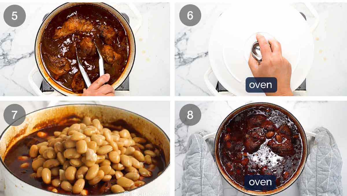Cómo hacer Cerdo con Frijoles al Chipotle Mexicano
