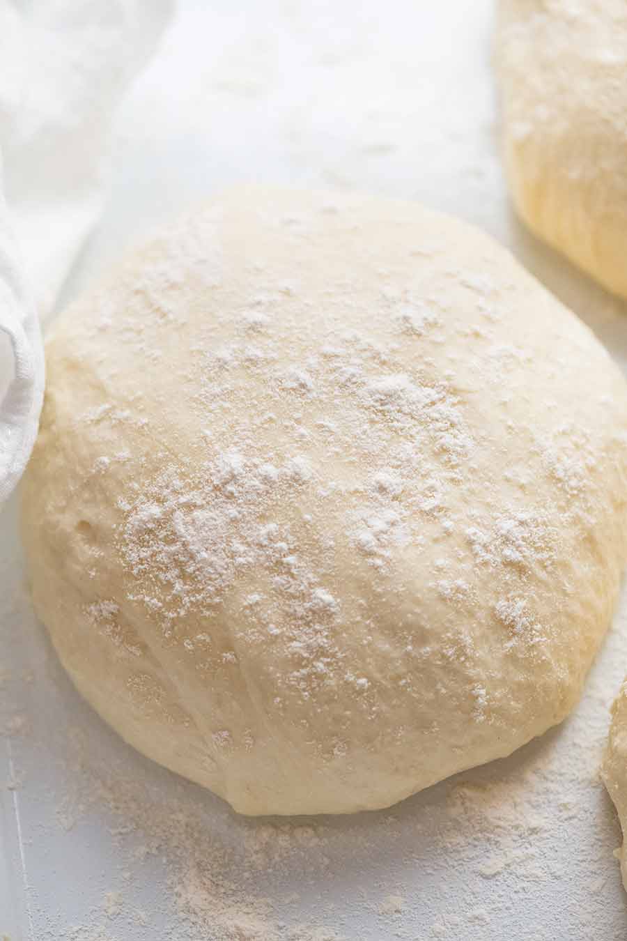 Bola de masa de pizza para masa de pizza casera