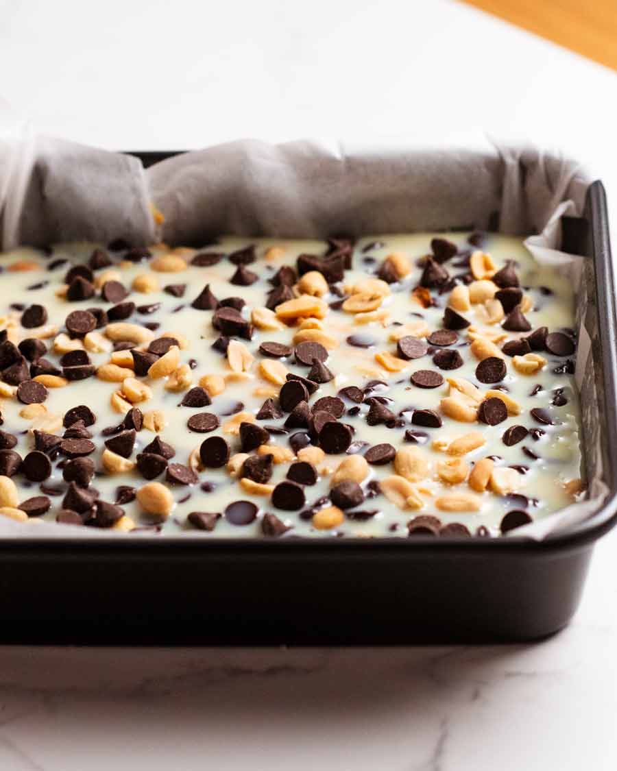 Elaboración de barritas de chocolate sin cuenco