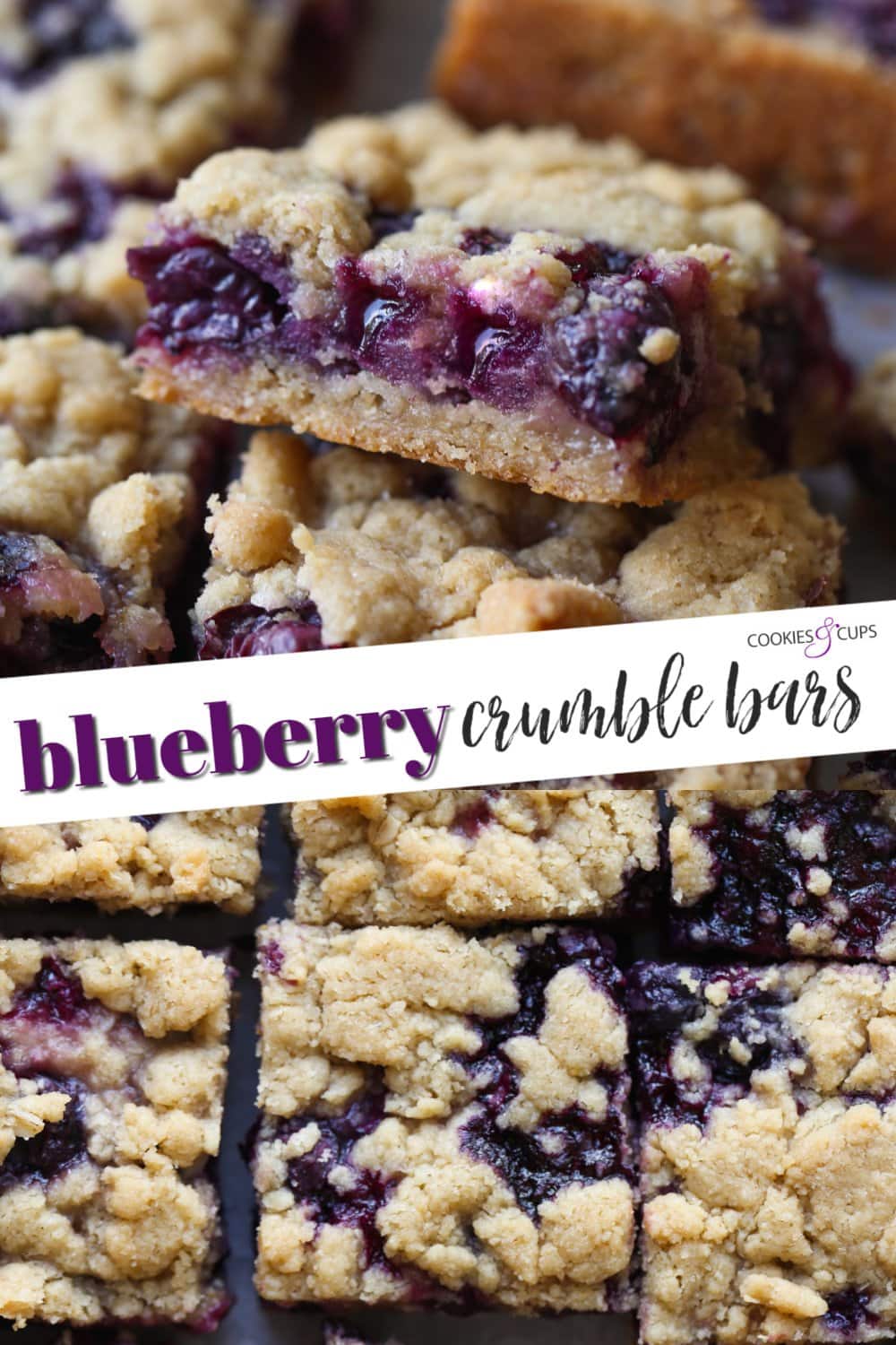 Las Blueberry Crumble Bars son mantecosas, dulces y están llenas de arándanos frescos y jugosos. ¡Estos son el postre de arándanos perfecto para el verano! Barras Crumble De Arándanos Imagen De Pinterest