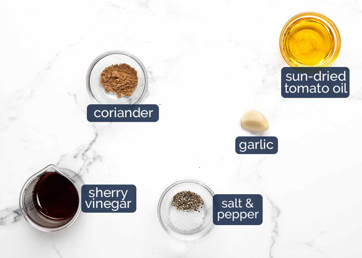 Ingredientes en Ensalada de garbanzos Antipasto