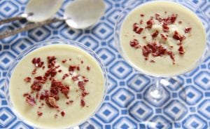 La tradicional vichyssoise ahora con esparragos