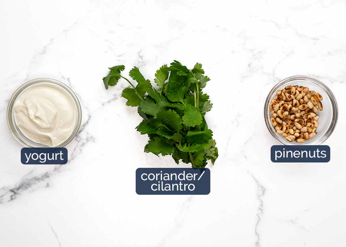 Ingredientes para berenjenas rellenas marroquíes - ternera o cordero especiado
