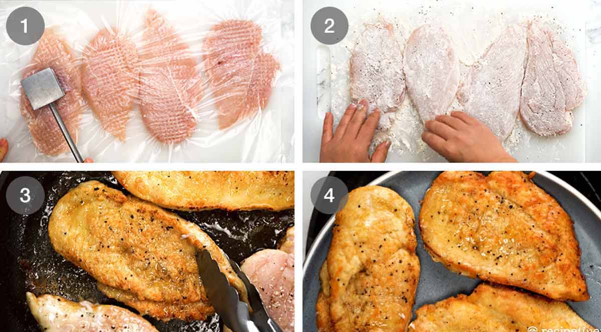 Cómo hacer Pollo Marsala