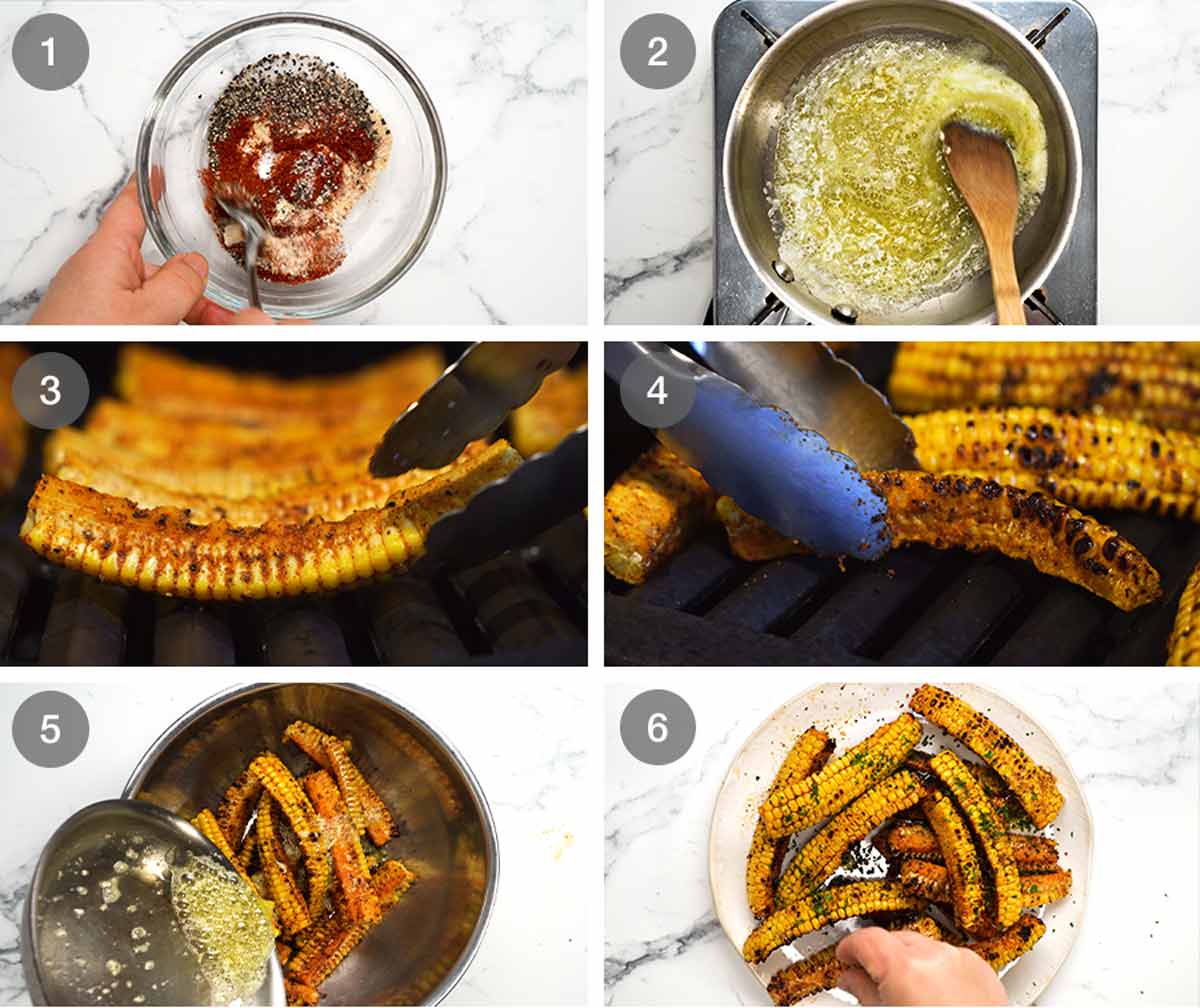 Cómo hacer costillas de maíz