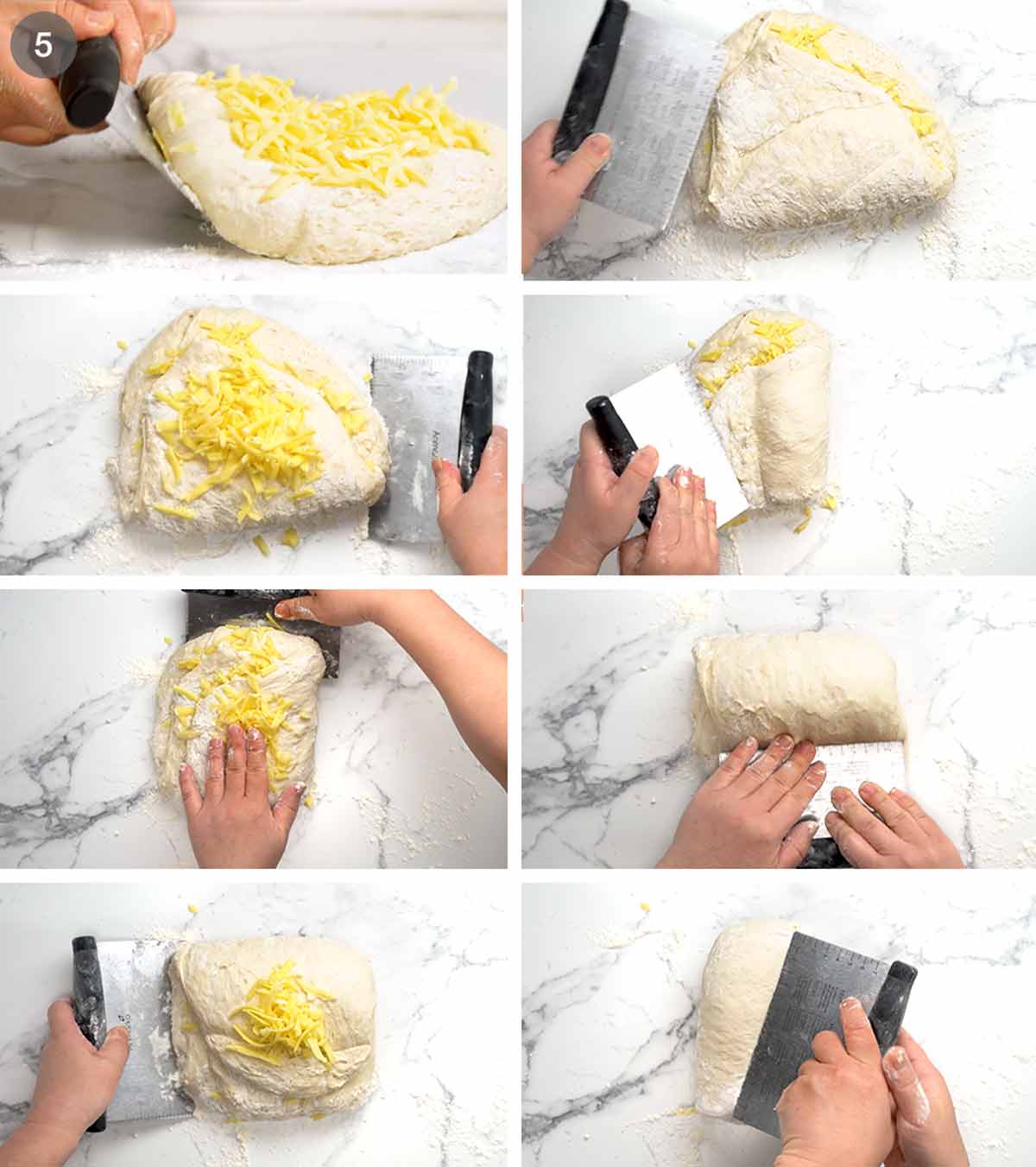 Cómo hacer pan de queso sin amasar