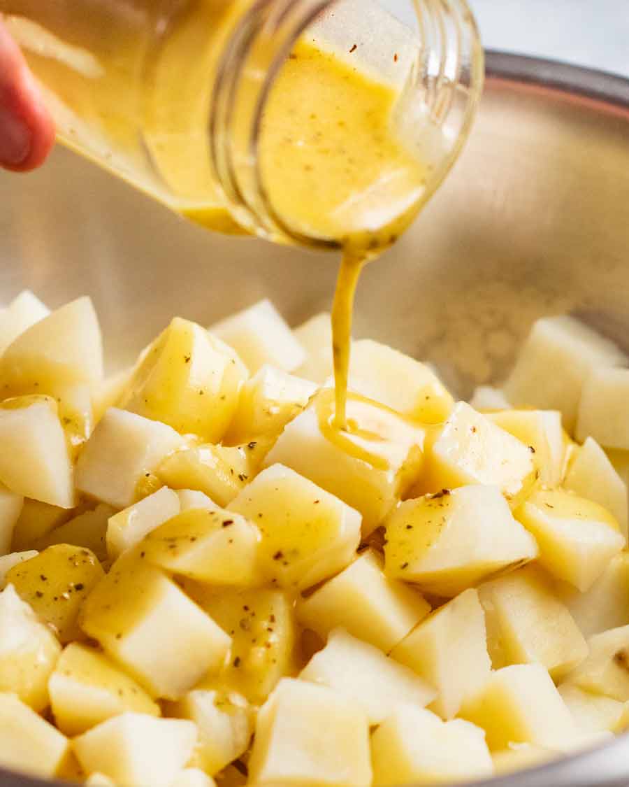 Hacer la mejor ensalada de patata