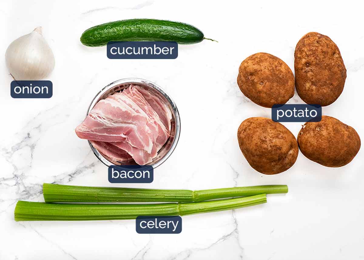 Ingredientes de la mejor ensalada de patata