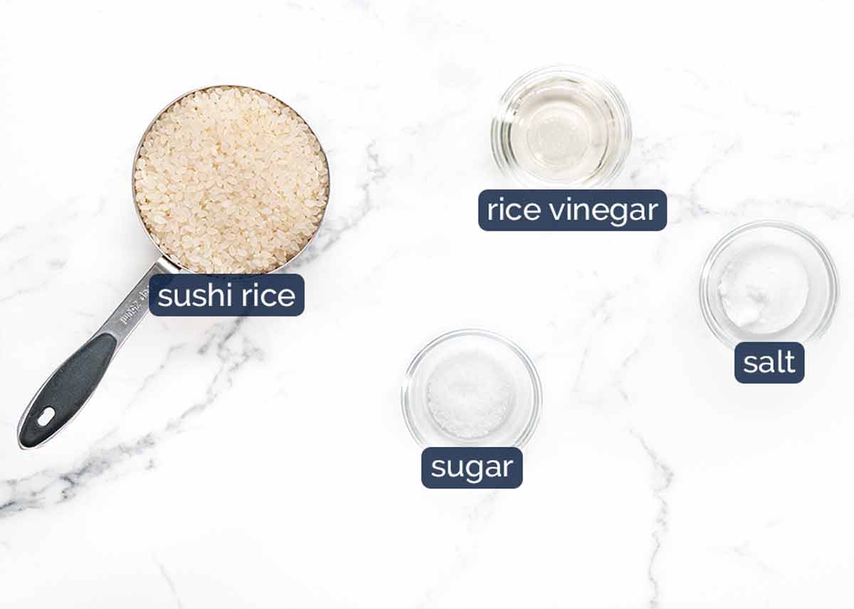 Ingredientes en Arroz crujiente