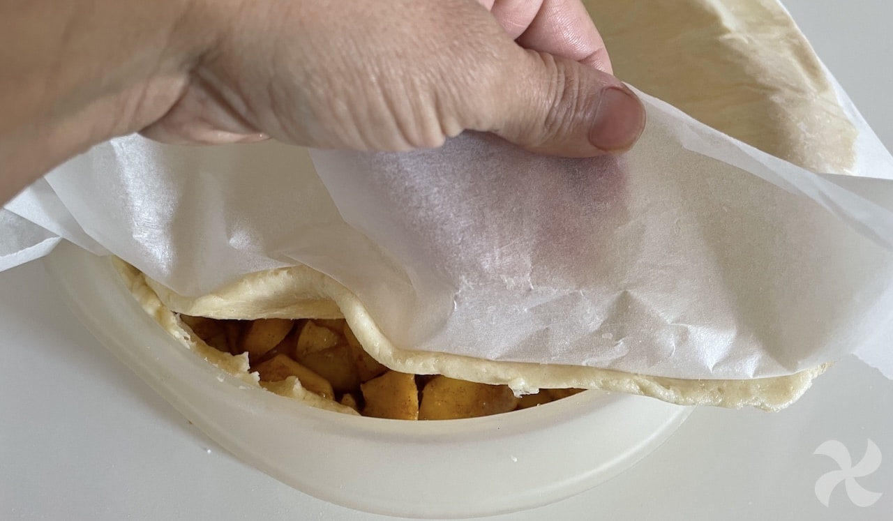 Cubrimos con el resto de la masa