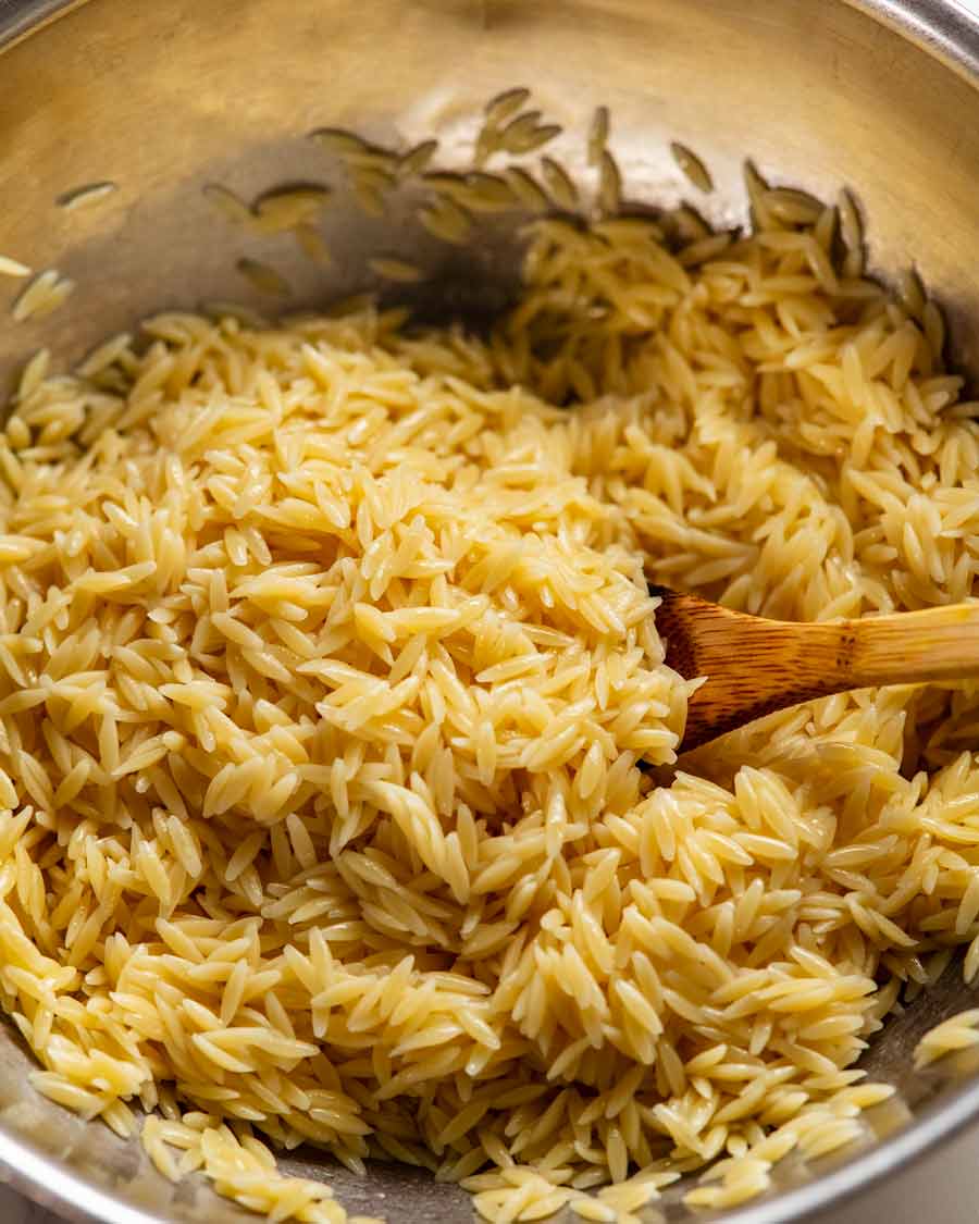 Risoni/orzo cocido