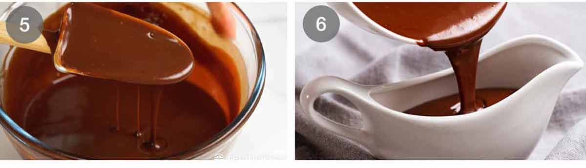Cómo hacer salsa de chocolate caliente