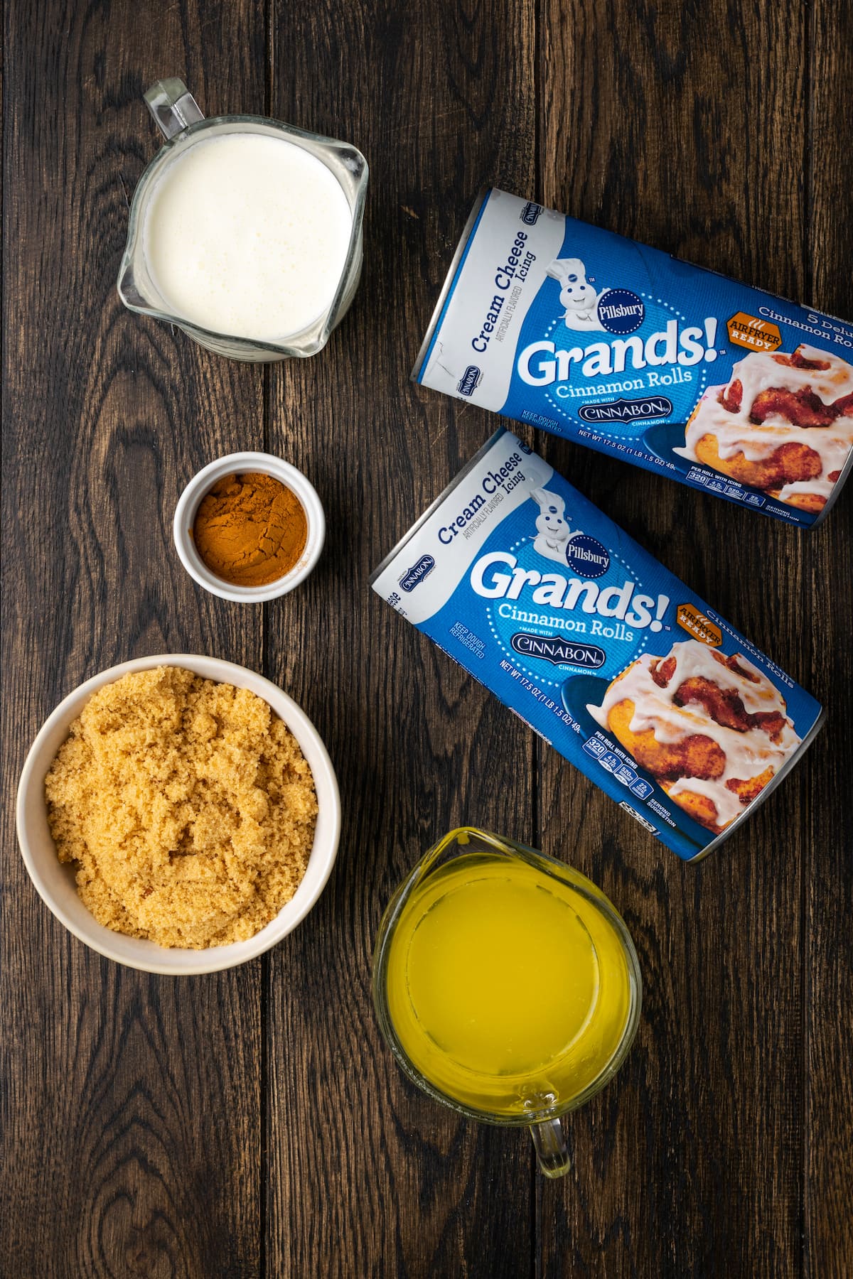 Make the viral TikTok cinnamon rolls with heavy cream! These easy cinnamon rolls taste homemade, perfect as a sweet breakfast or easy dessert. The ingredients for TikTok cinnamon rolls.