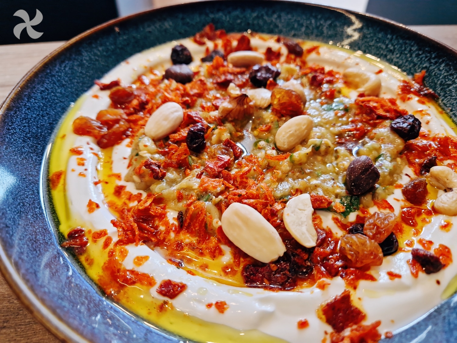 Dip de berenjenas y yogur griego