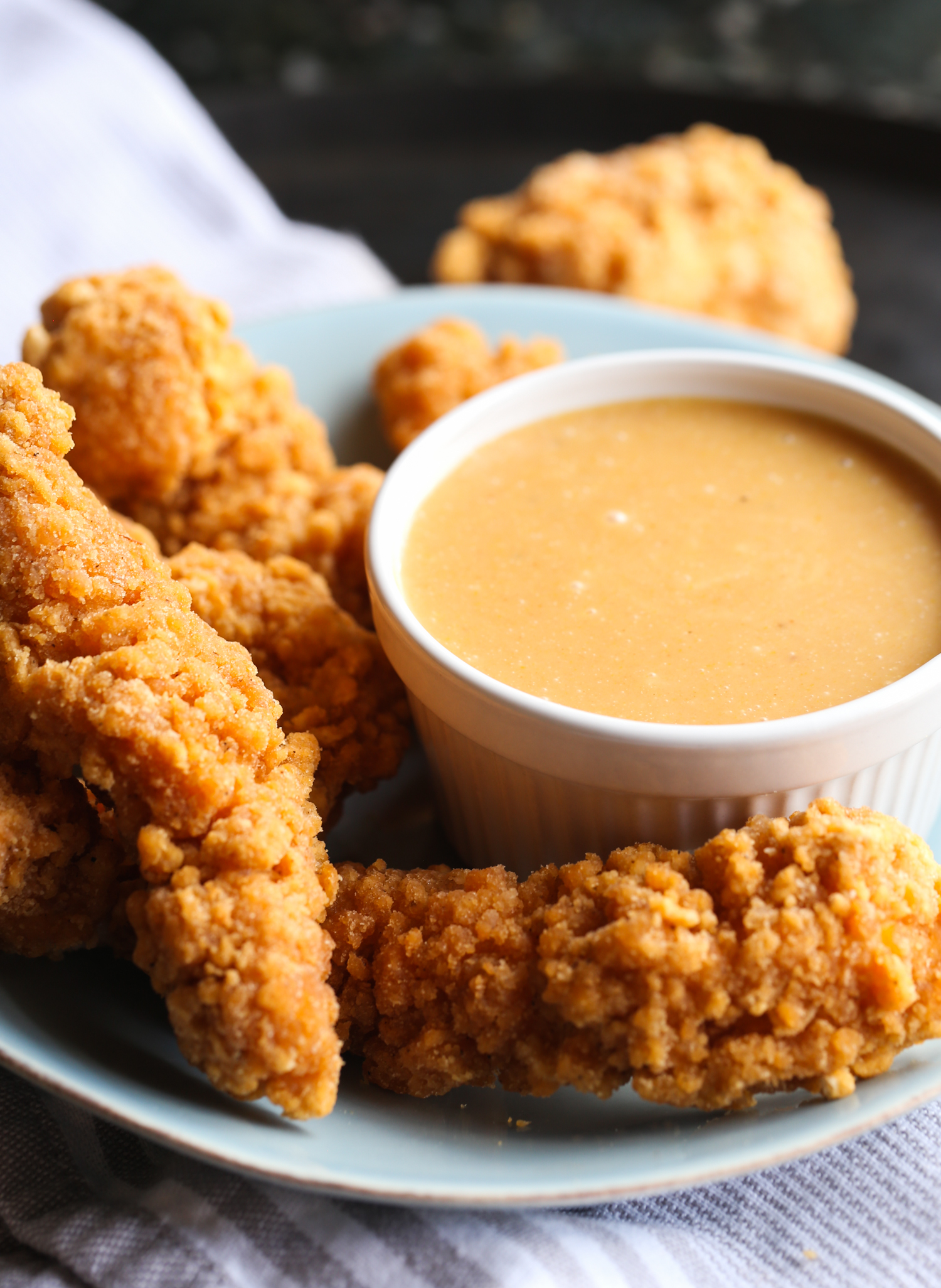 This Chick Fil A Sauce recipe is the BEST Chicken Dipping Sauce! Smoky, sweet, with a slight tang, it's PERFECT for dipping chicken nuggets, grilled chicken, or french fries! Super Easy Chicken Dipping Sauce