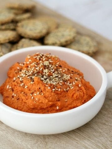 Thermomix Roasted Capsicum & Sun-Dried Tomato Dip