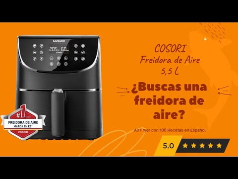 Cosori Freidora De Aire L Air Fryer Con Recetas En Espa Ol