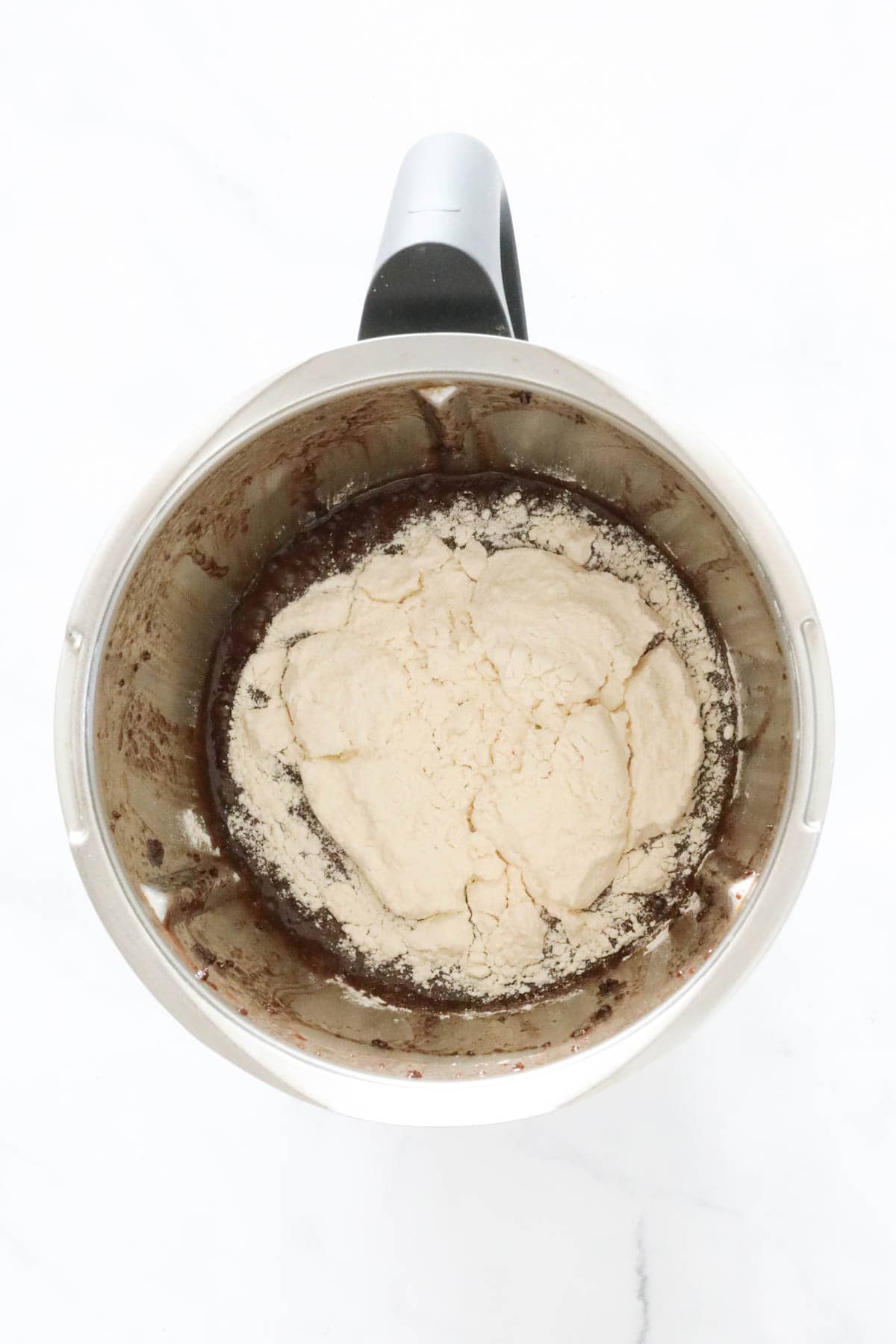 Flour in a Thermomix bowl.