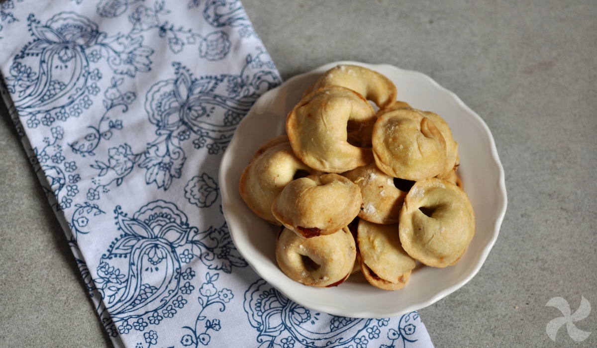 Miniempanadillas de atún, sin huevo
