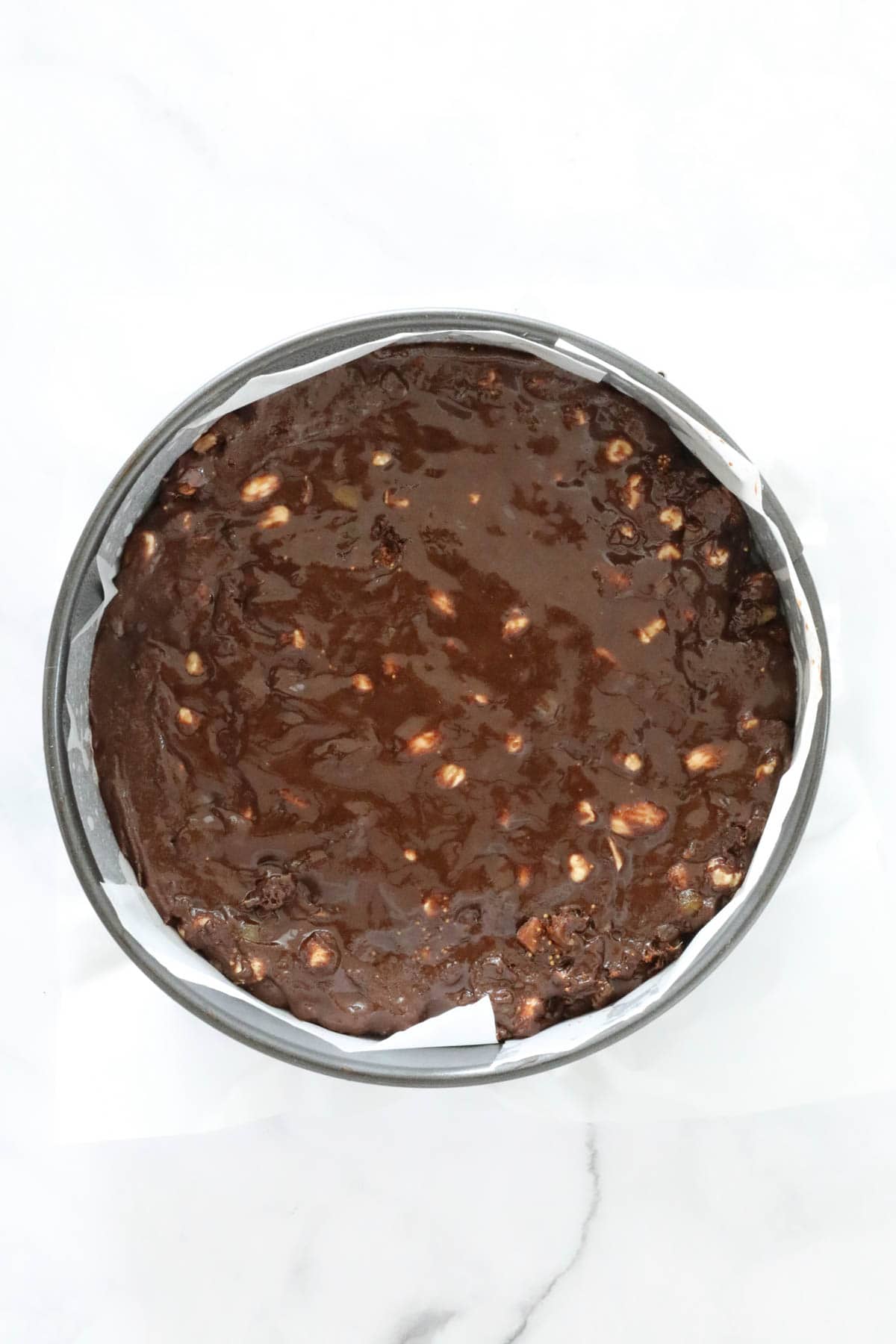 Panforte in a tin.