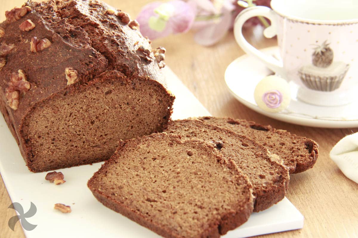 Pan de trigo sarraceno con achicoria y nueces