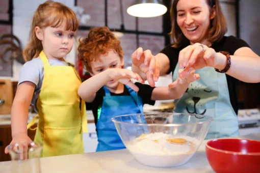 cocinar con niños
